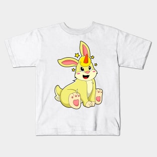 Rabbit as Unicorn Kids T-Shirt